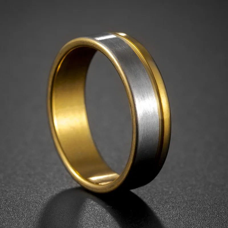 Eternal Bond – Matte Steel Ring