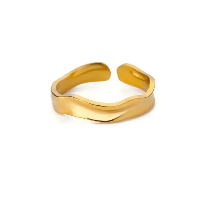 Golden Vow™ Geometric Ring