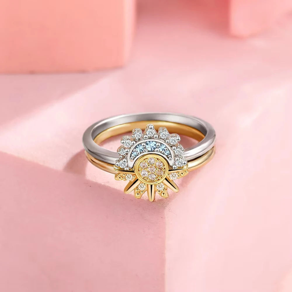 Sun & Moon Promise Rings