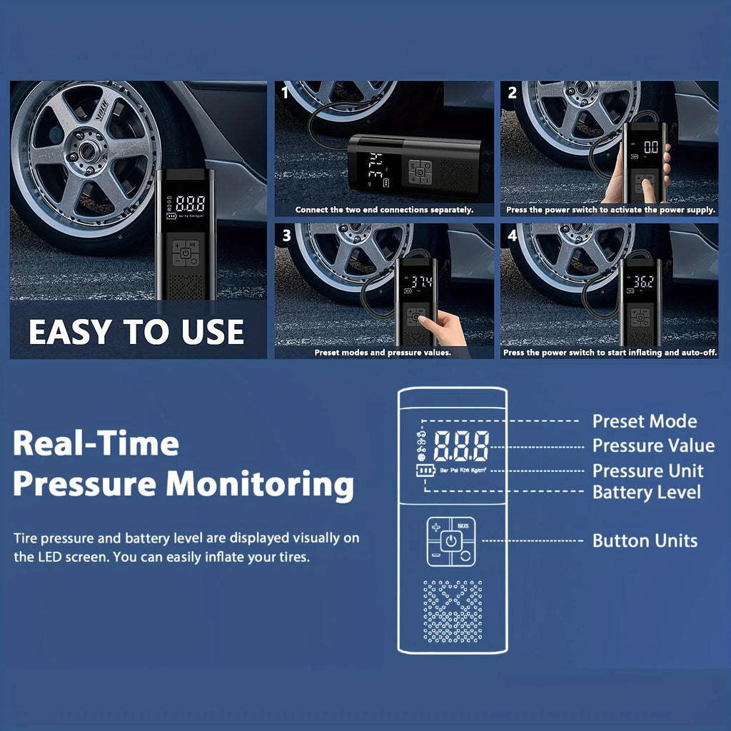 AirForce Pro — Portable Tire Inflator